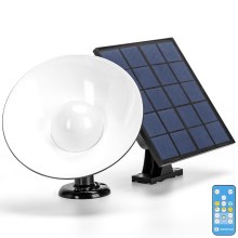 Aigostar - Iluminação solar LED com sensor LED/3,2V 3000K/4000K/6500K IP65 + comando