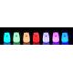 Candeeiro de criança LED RGB de toque BEAR LED/0,8W/5V blue + USB