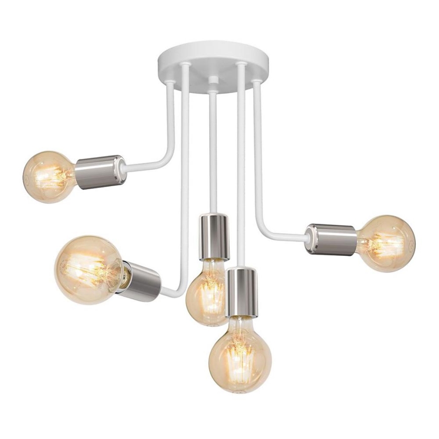 Candelabro Suspenso Candela Xe W V Branco Lampamania