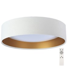 Iluminação de teto LED com regulação SMART GALAXY LED/24W/230V branco/dourado 3000-6500K + CR