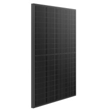 Painel solar fotovoltaico Leapton 400Wp preto completo IP68 Half Cut