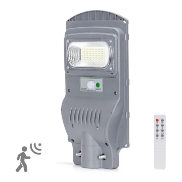 Aigostar - Candeeiro de rua solar LED com um sensor LED/50W/3,2V IP65 6500K + controlo remoto