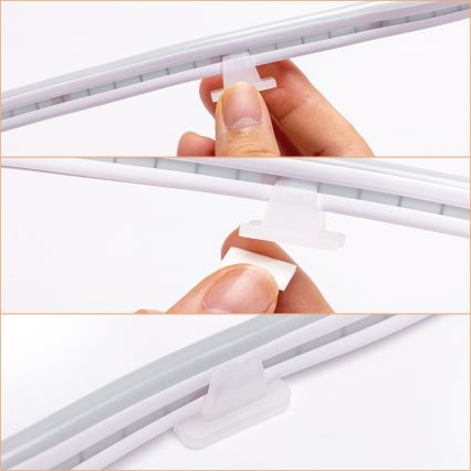 Aigostar - Fita LED 50m LED/400W/230V 3000K IP65