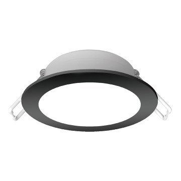 Aigostar - Foco de encastrar LED para casa de banho  LED/4,8W/230V 4000K preto IP65