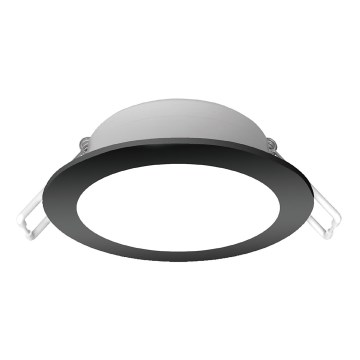 Aigostar - Foco de encastrar LED para casa de banho  LED/4,8W/230V 6500K preto IP65