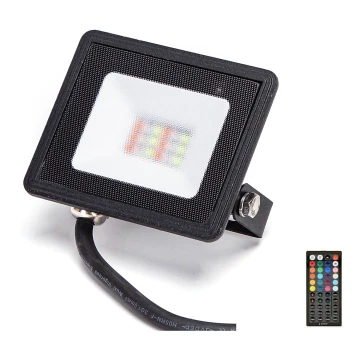 Aigostar - Holofote LED RGB LED/10W/230V IP65 + comando