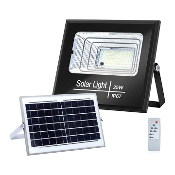 Aigostar - Holofote solar LED com regulação LED/25W/3,2V IP67 + CR