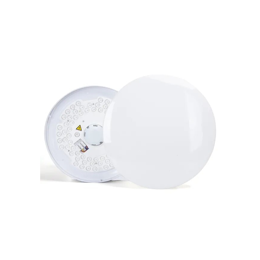 Aigostar - Iluminação de teto LED RGBW para casa de banho LED/18W/230V 3000-6500K IP44 + comando