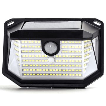 Aigostar - Iluminação solar de parede LED com sensor LED/0,8W/5,5V 6500K IP65