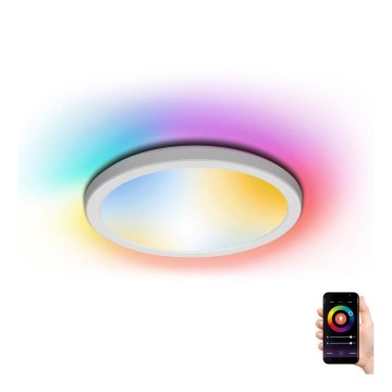 Aigostar - LED RGB+CCT Iluminação de teto LED/19W/230V 2700-6500K Wi-Fi