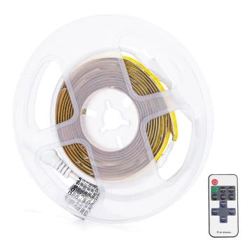 Aigostar - Tira LED com regulação 2m LED/18W/24/230V 6500K + comando