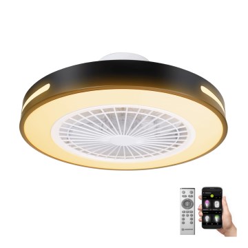 Aigostar - Ventoinha de teto LED com regulação LED/40W/230V 2700-6500K Wi-Fi + comando