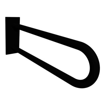 Alça de apoio 10x25 cm preta