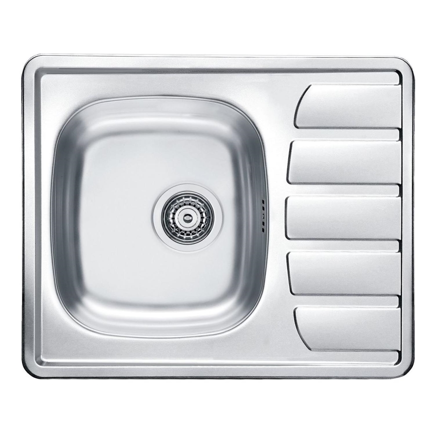 ALVEUS 1100215 - Lava-loiça de cozinha ZOOM 61,5x50 cm satin, para montagem superior