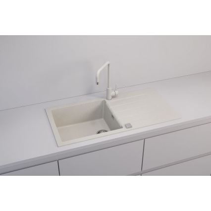 ALVEUS 1140594 - Lava-loiça de cozinha CADIT 100x50 cm granito/branco