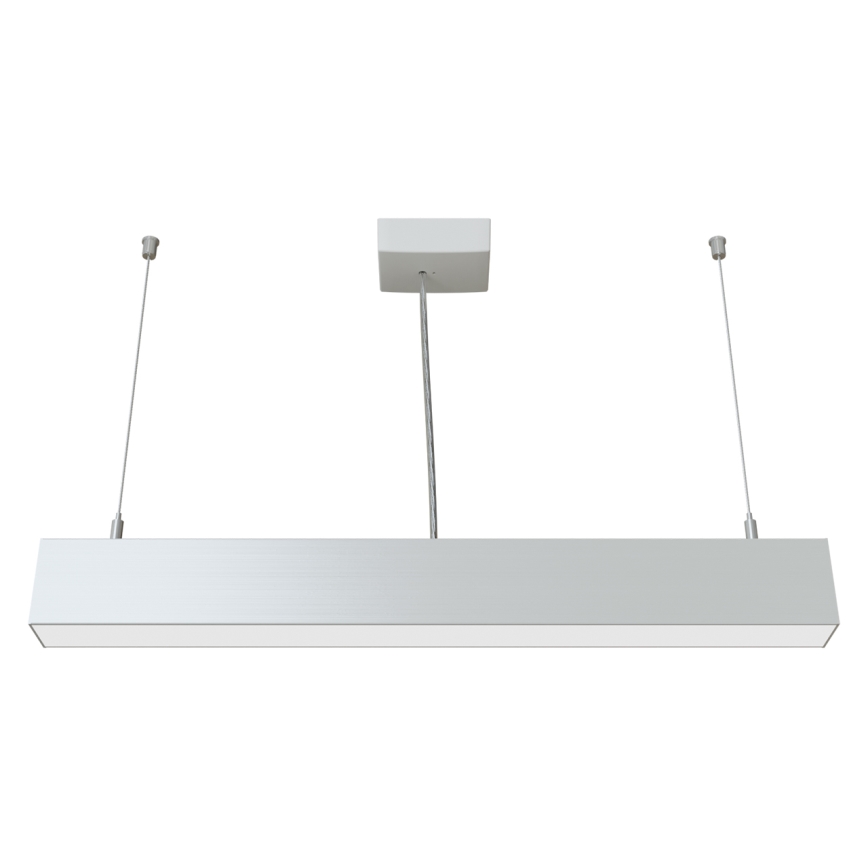 APLED - Candelabro suspenso LED LOOK LED/23W/230V 4000K 60 cm prateado