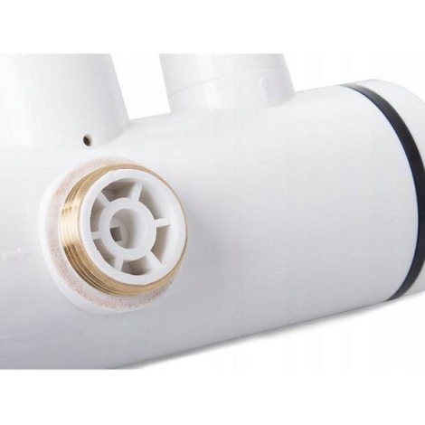 KKcare Torneira de água quente instantânea 3000W Aquecedor elétrico de água  com display digital LED Torneira de aquecimento de água de banheiro IPX4 à  prova d'água 360 ° giratória 220V tomada de