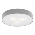 Argon 1187 - Iluminação de teto DARLING 3xE27/15W/230V d. 45 cm cinzento