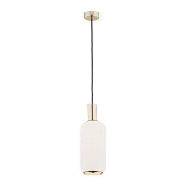 Argon 4356 - Candeeiro suspenso SAGUNTO 1xE27/15W/230V diâmetro 14 cm latão