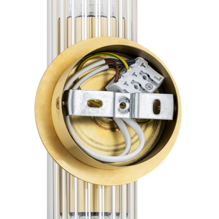 Argon 7203 - Iluminação de parede HAMPTON 2xE14/7W/230V dourado