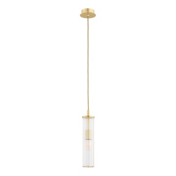 Argon 8489 - Candeeiro suspenso HAMPTON 1xE14/7W/230V dourado