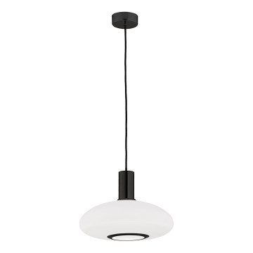 Argon 8565 - Candeeiro suspenso SAGUNTO PLUS 1xE27/15W/230V diâmetro 30 cm preto