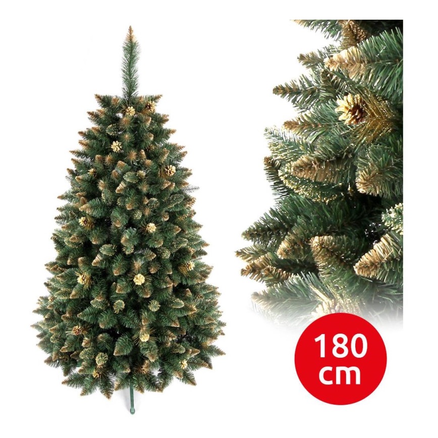 Árvore de Natal GOLD 180 cm pinheiro