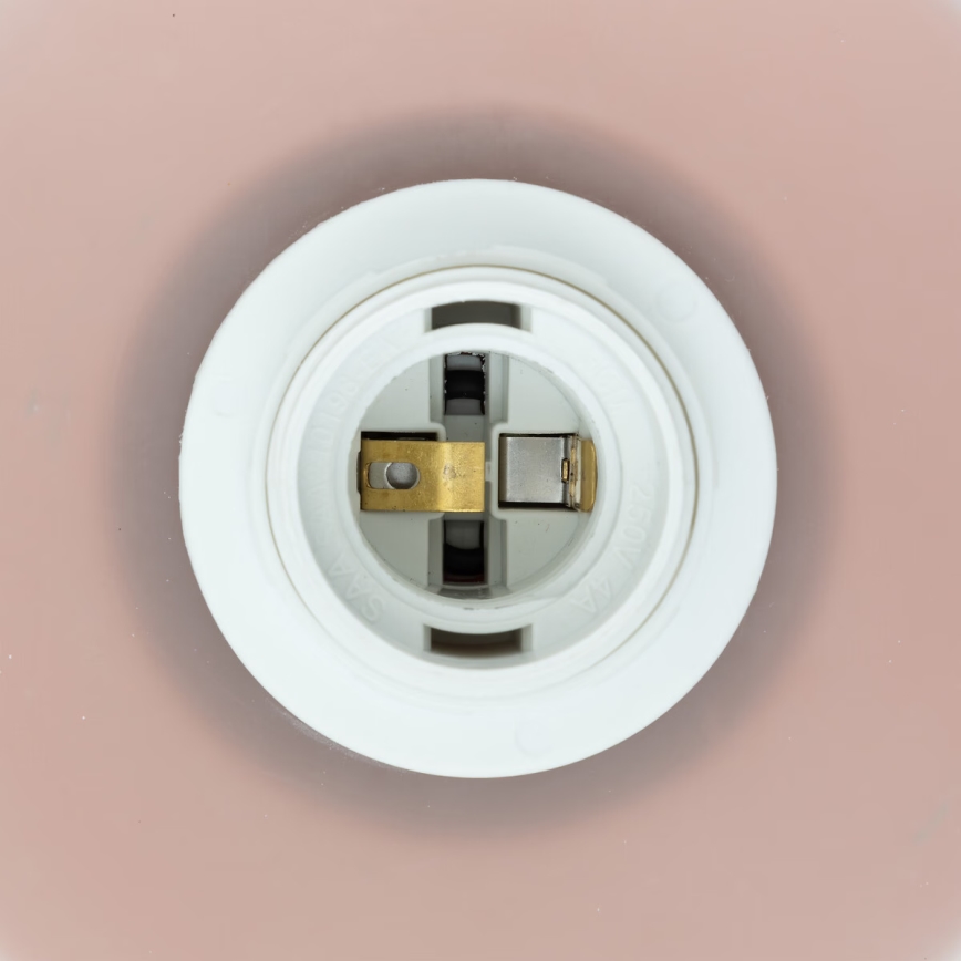 Atmosphera - Candeeiro de mesa ASTI 1xE27/60W/230V cor tijolo