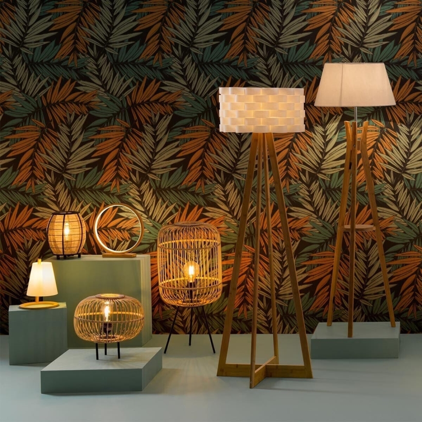 Atmosphera - Candeeiro de mesa LED STELA LED/2,7W/230V bambu