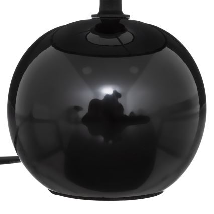 Atmosphera - Candeeiro de mesa TIMÉO 1xE14/60W/230V preto brilhante