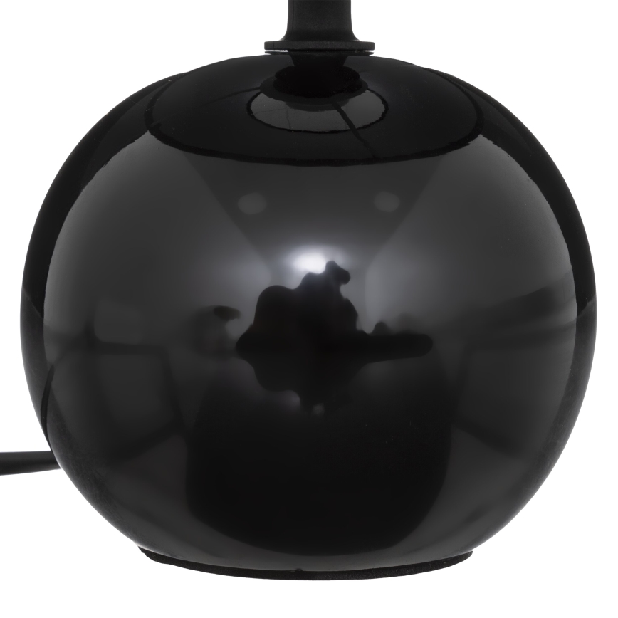 Atmosphera - Candeeiro de mesa TIMÉO 1xE14/60W/230V preto brilhante