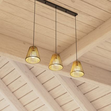 Atmosphera - Candeeiro suspenso GIADA 3xE27/40W/230V