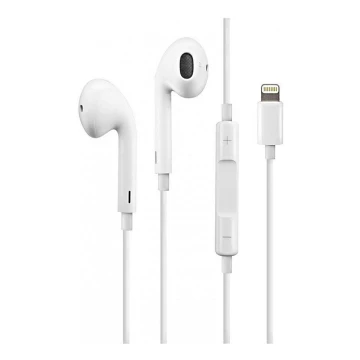 Auriculares FIESTA para iPhone/iPad com conector de ligação Lightning