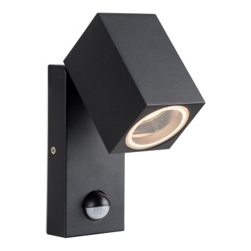 Azzardo AZ4695 - Iluminação de parede exterior com sensor GORAN 1xGU10/35W/230V IP44