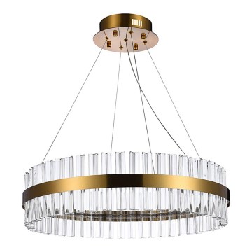 Azzardo AZ5261 - Candelabro suspenso LED FRANCESCA LED/37W/230V diâmetro 60 cm