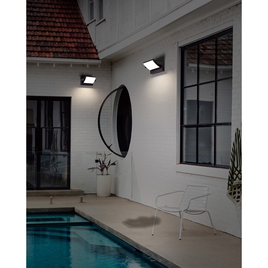 Azzardo AZ5340 - LED Iluminação de parede exterior com sensor DURANTE LED/21W/230V IP54
