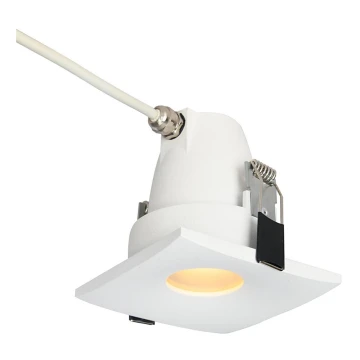 Azzardo AZ5391 - Iluminação embutida de casa de banho ROMOLO 1xGU10/50W/230V IP65 branco