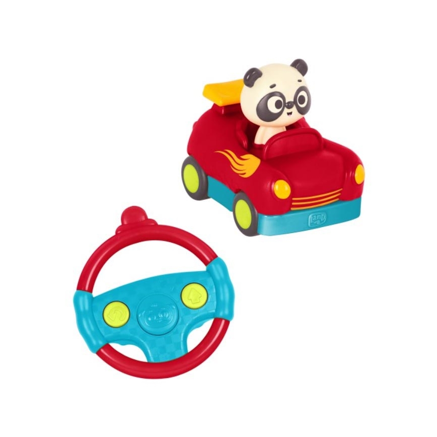 B-Toys - Carro com controlo remoto Panda Bingo 4xAA
