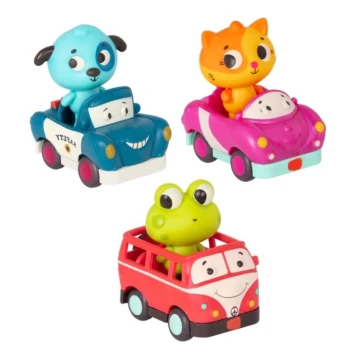 B-Toys - Carros iluminados com meloria 3xAG13