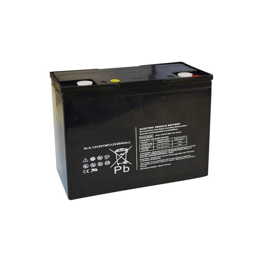Bateria de chumbo-ácido VRLA AGM 12V/20Ah