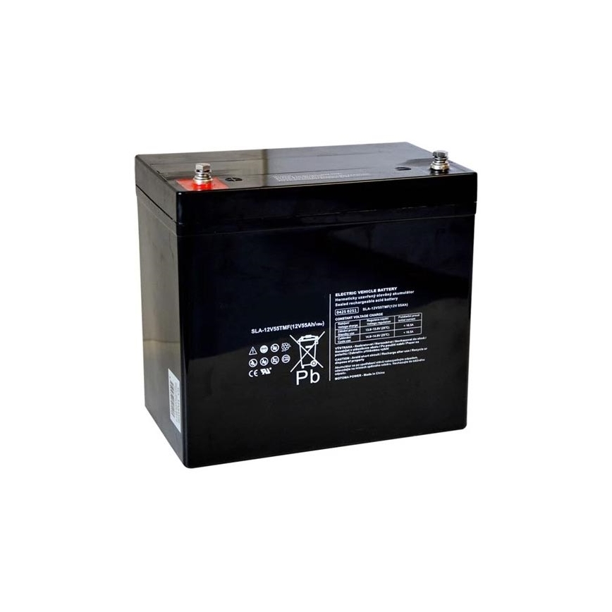 Bateria de chumbo-ácido VRLA AGM 12V/55Ah