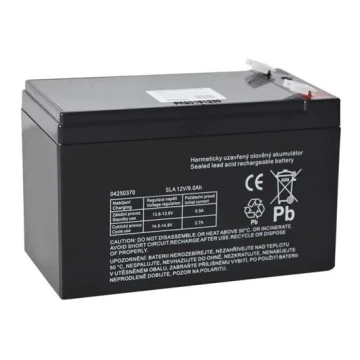 Bateria de chumbo-ácido VRLA AGM 12V/9Ah