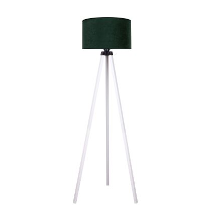 Brilagi - Candeeiro de chão VELVET 1xE27/60W/230V branco/verde
