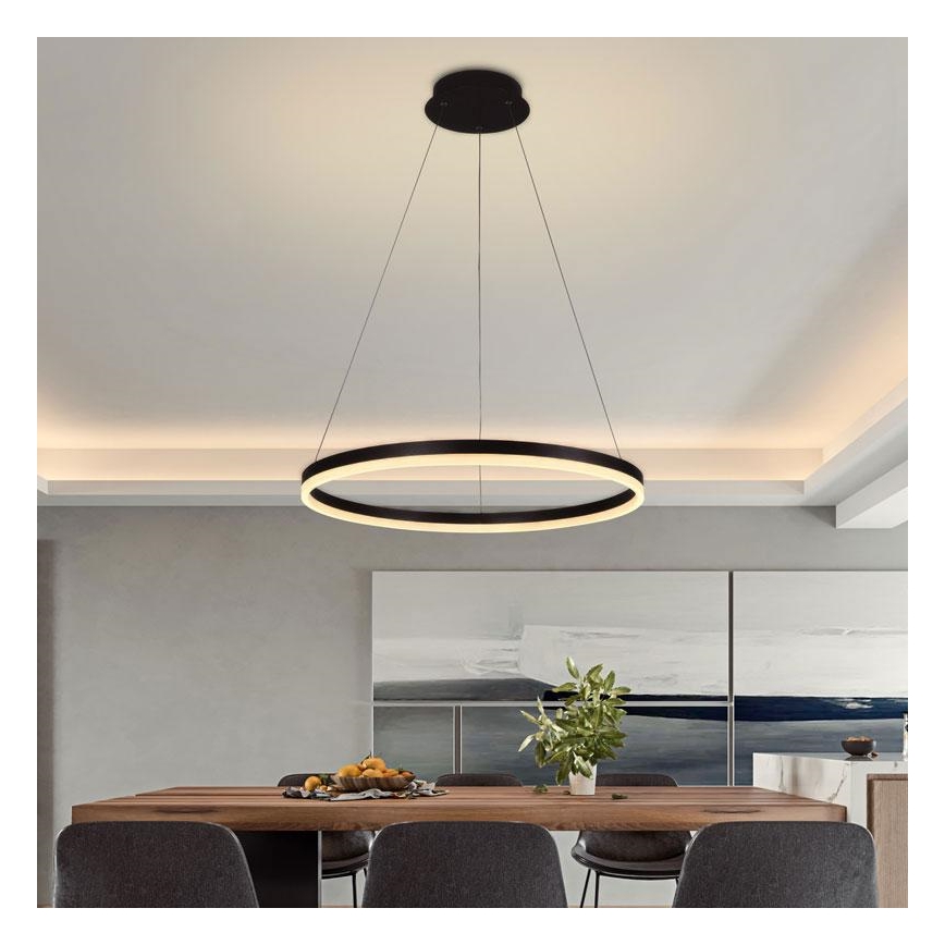 Brilagi - Candeeiro suspenso LED com regulação CIRCLE LED/42W/230V 3000-6500K + comando