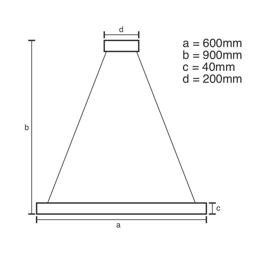 Brilagi - Candeeiro suspenso LED com regulação CIRCLE LED/42W/230V 3000-6500K + comando