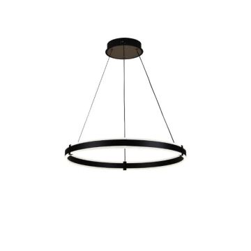 Brilagi - Candeeiro suspenso LED com regulação CIRCLE LED/85W/230V 3000-6500K preto + comando