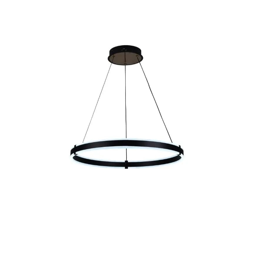 Brilagi - Candeeiro suspenso LED com regulação CIRCLE LED/85W/230V 3000-6500K preto + comando