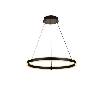 Brilagi - Candeeiro suspenso LED com regulação CIRCLE LED/85W/230V 3000-6500K preto + comando