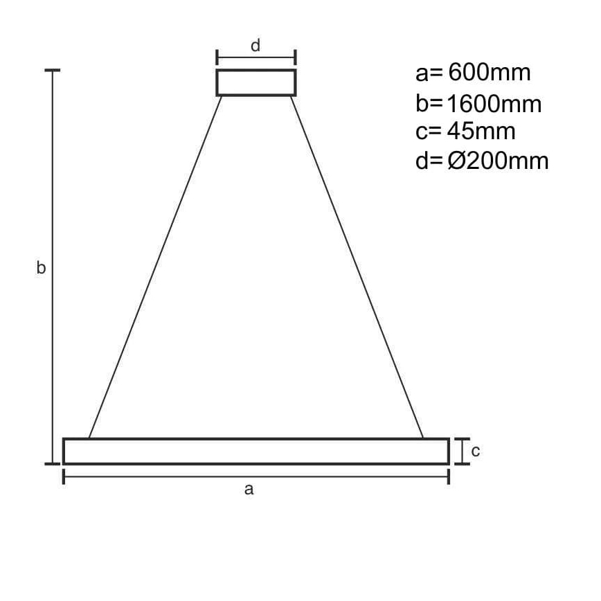 Brilagi - Candeeiro suspenso LED com regulação CIRCLE LED/85W/230V 3000-6500K preto + comando