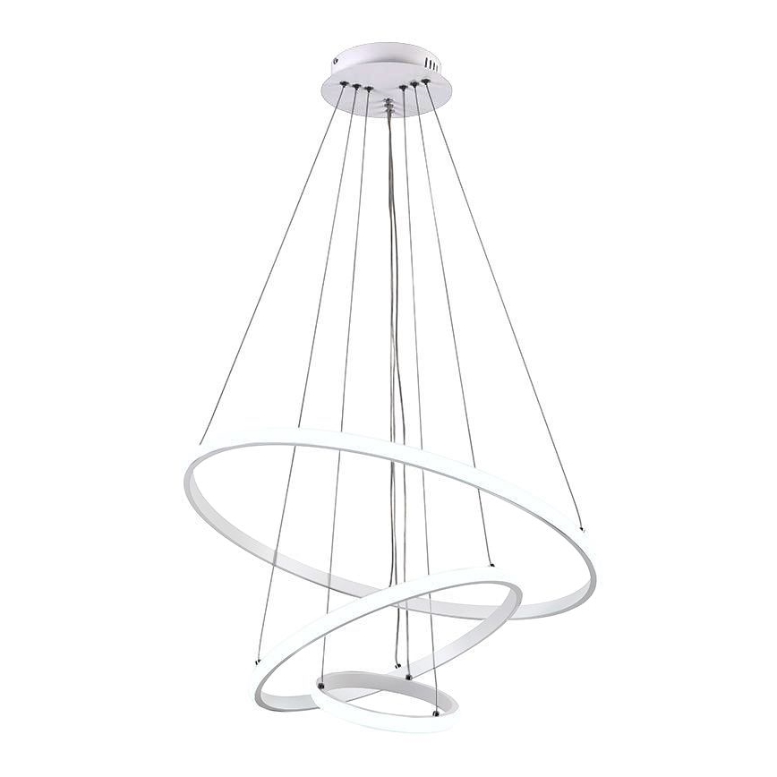 Brilagi - Candeeiro suspenso LED com regulação CIRCLE LED/90W/230V 3000-6500K + comando